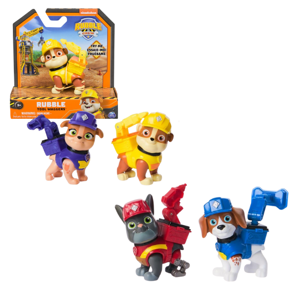 Figurina Rubble & Crew, seria “Patrula Cățelușilor”, 4 modele