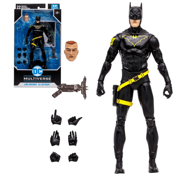 Figurina: Jim Gordon în rolul lui Batman, 18 cm