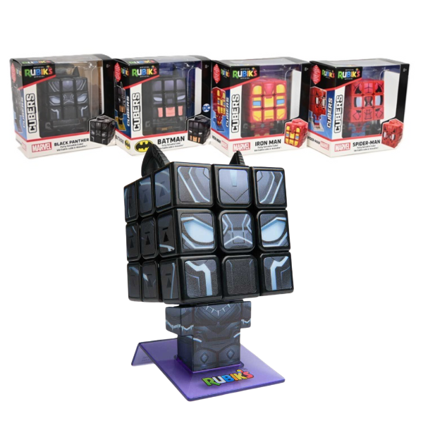 Cubul Rubik 3×3 “Supererou”, (as.)