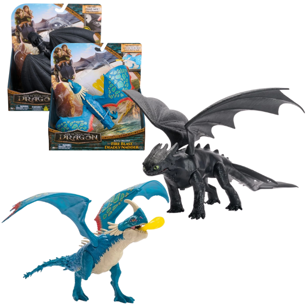 Figurine “Cum să îți dresezi dragonul” — Dragon cu efecte sonore (as.)