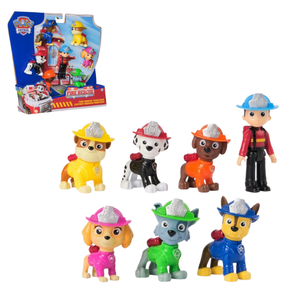 Set 7 figurine „Patrula Cățelușilor”