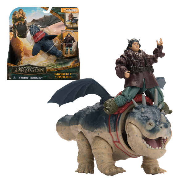 Set de joacă “Cum să îți dresezi dragonul: Dragonul Gronckle si figurina Fishlegs”