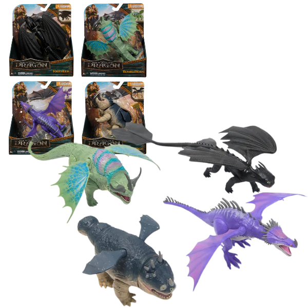 Figurine “Cum să îți dresezi dragonul”, în as.