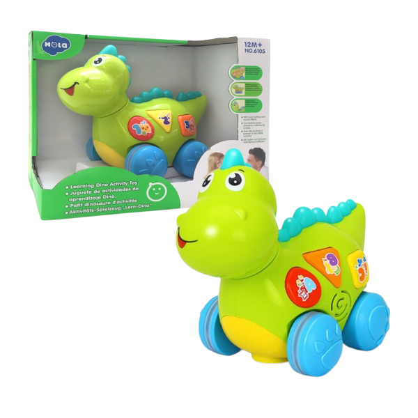 Jucarie interactiva “Dino” cu muzica si lumina