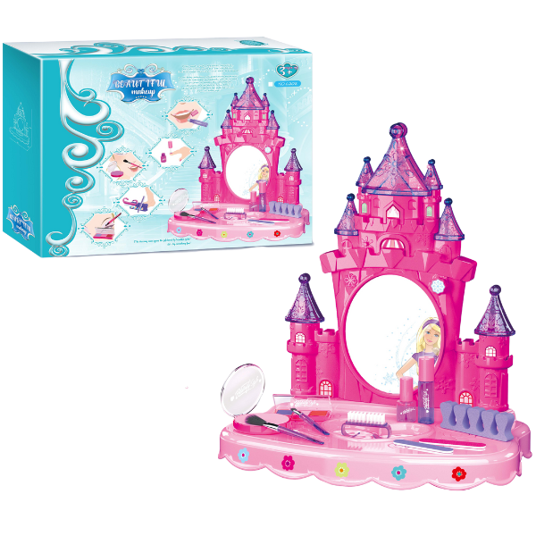 Set de joc “Castel roz cu oglindă”