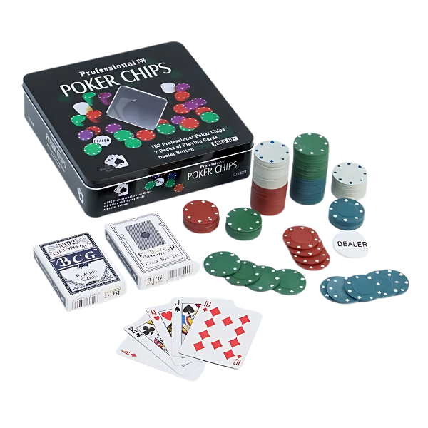 Set de joc “Poker”, 100 jetoane