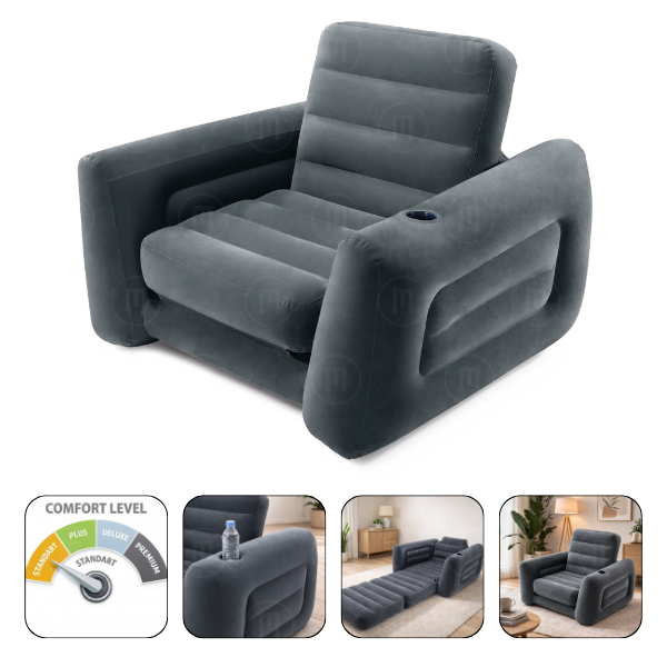INTEX Fotoliu-pat gonflabil “Velur Sofa” 117x224x66 cm