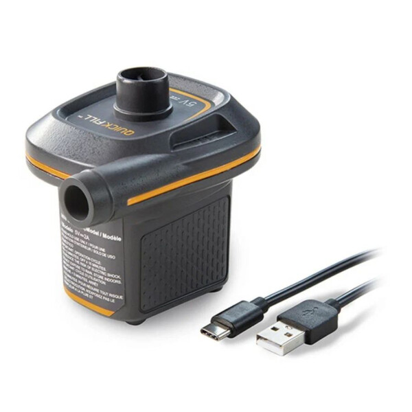 INTEX Pompă de aer electrică “Mini QuickFill” USB 5V , 3 duze