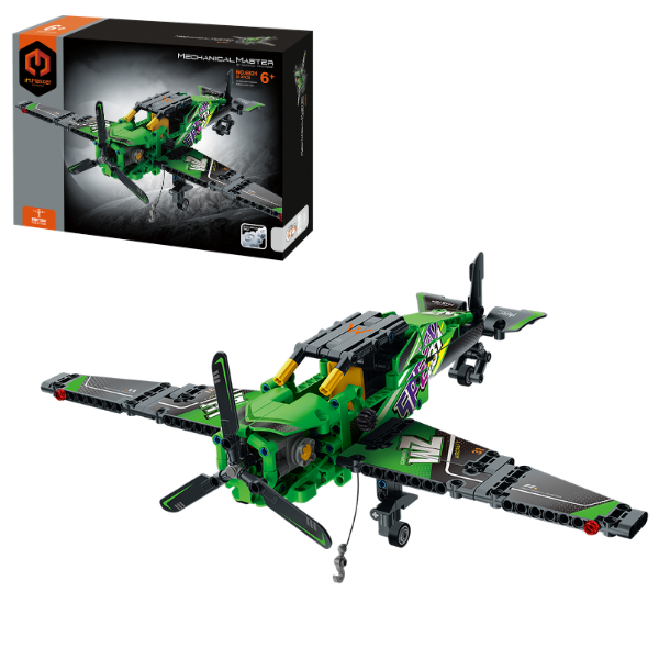Set de construcție iM Master Mechanical Master – „Avion de salvare”, 313 piese
