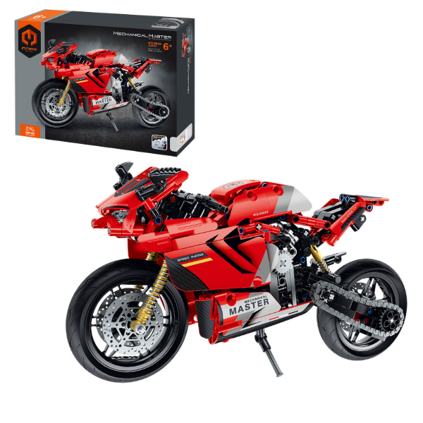 Set de construcție iM Master Mechanical Master „Motocicletă”, 557 piese
