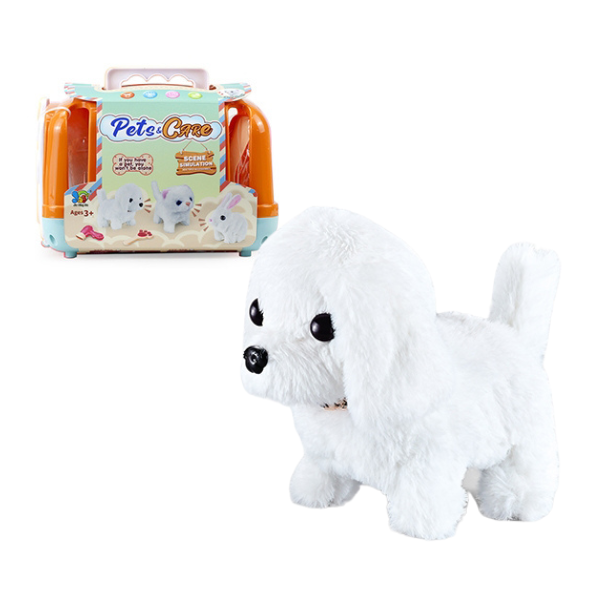 Geantă de transport cu animal de companie (cășeluș) și accesorii