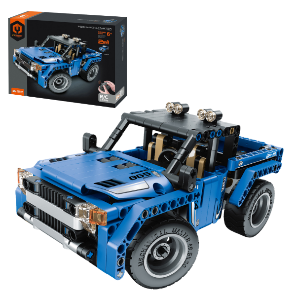 Set de construcție 2 în 1 iM Master Mechanical Master „SUV”, cu telecomandă, 353 piese