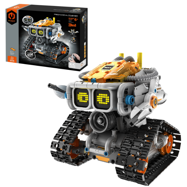 Set de construcție 3 în 1 iM Master Mechanical Master “Robot – Wall-E”, cu telecomandă, 451 piese