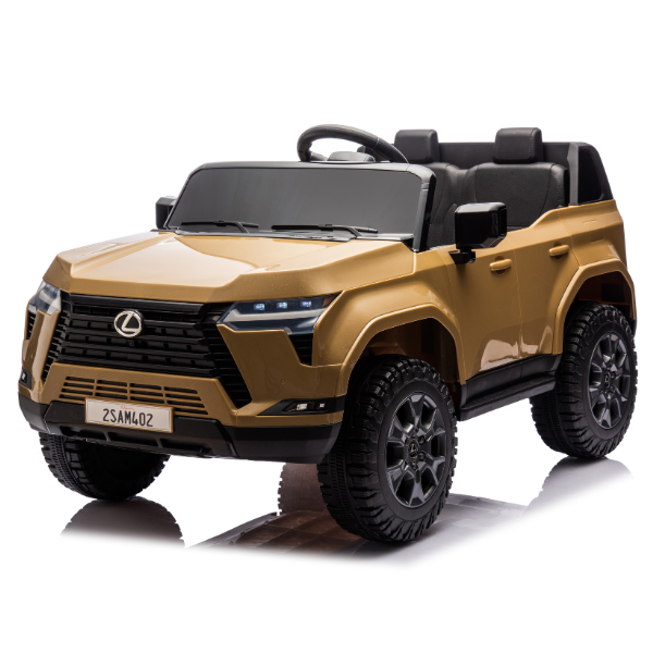 Mașinuță LEXUS GX 550, Baterie 12V7AH, 2 motoare de 90W, roți EVA