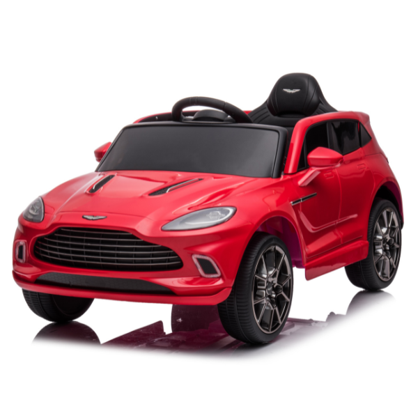Mașinuță ASTON MARTIN, Baterie 12V7AH, 2 motoare de 35W, roti EVA