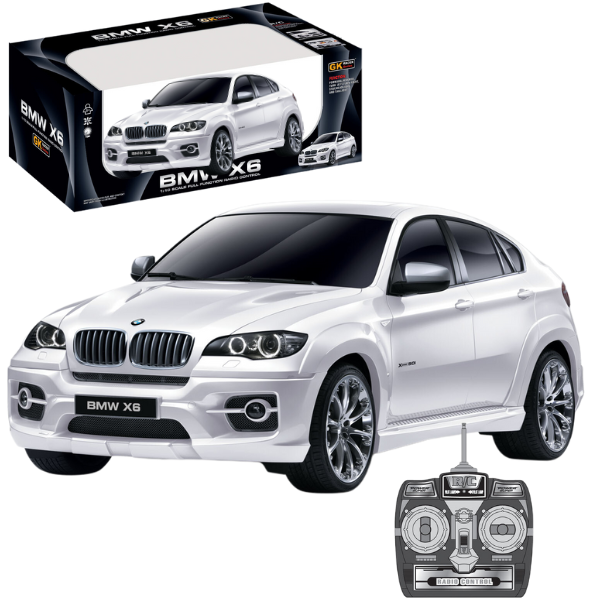 BMW X6 1:10 cu telecomandă și baterie de 7,2V