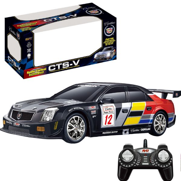 Cadillac CTS-V 1:18 cu telecomandă și baterie de 4.8V