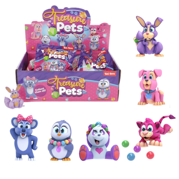Colecție de figurine cu animaluțe drăguțe, 6 buc.