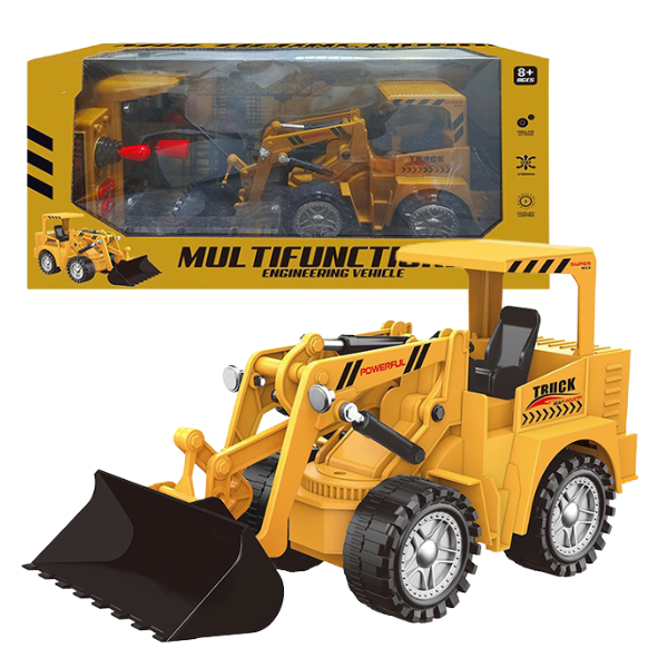 Vehicul multifuncțional de construcții cu telecomandă