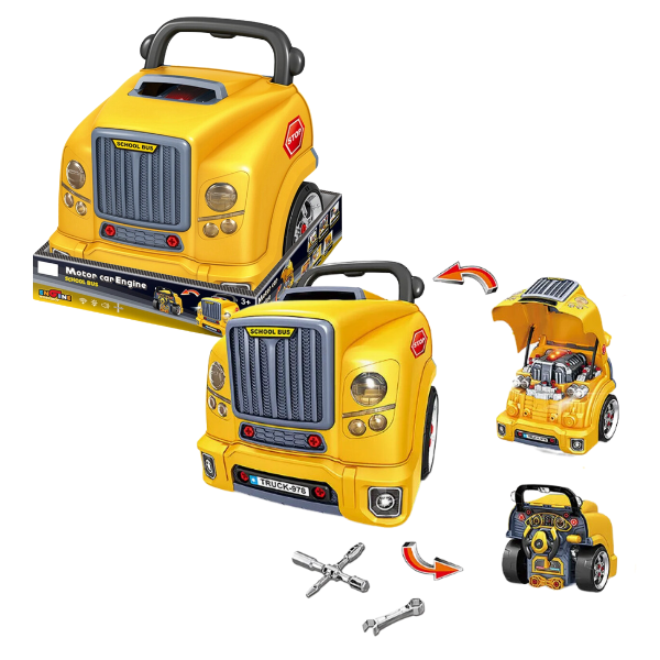 Set de joc: „Primul meu mecanic auto”, 59 piese
