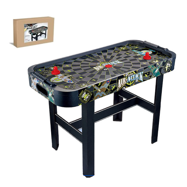 Air hockey pentru copii cu LED, 115×54.5×82 cm