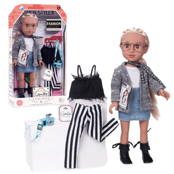Set de joc din seria Camilla “Fetița fotograf”, 44 cm