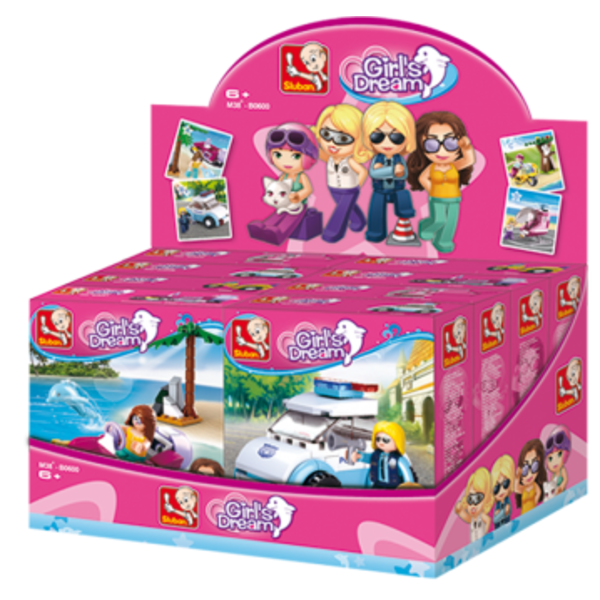 CONSTRUCTOR GIRL IS DREAM 8/set