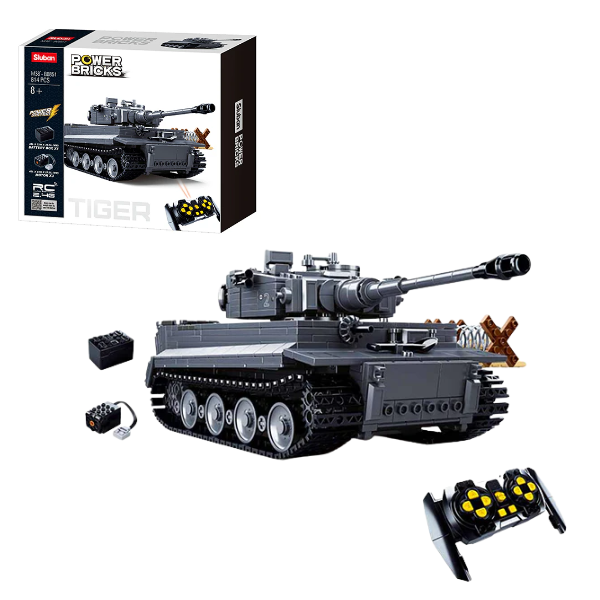 Set de construcție “Tanc Tiger”, 814 elem.
