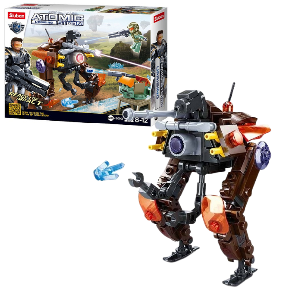 Set de construcție “Robot-Patrula”, 174 elemente.