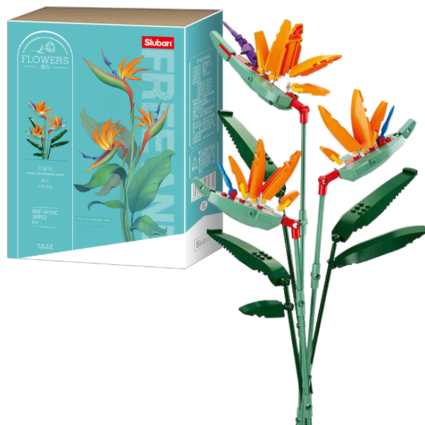 Set de construcție ”Strelitzia Reginae Aiton”, 269 elem.