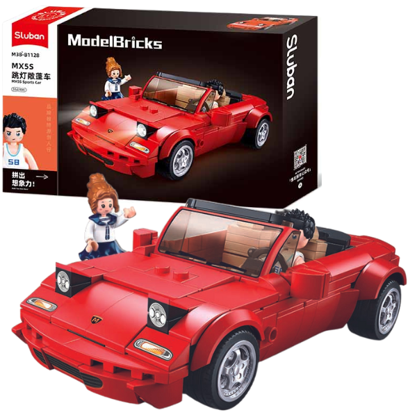 Set de construcție „Mașină sport MX5″, 264 elem.
