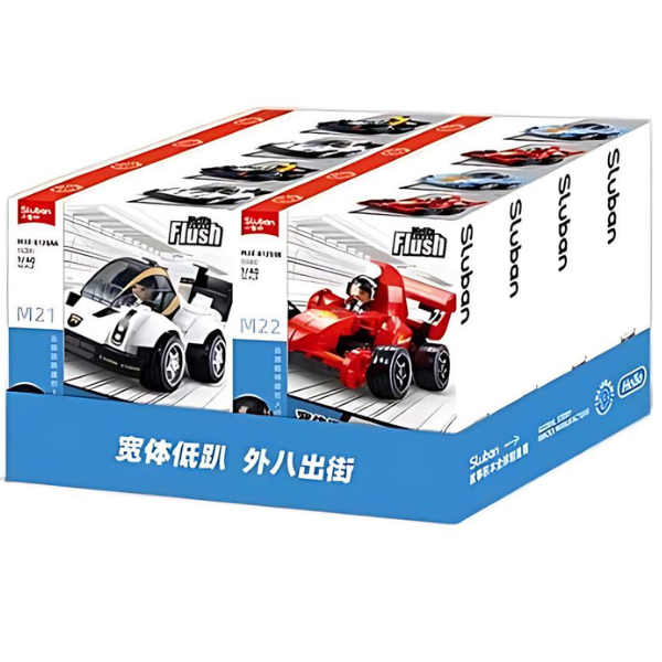 Set de construcție ”Automobil de raliu”, 4 modele, de la 151 pînă la 164 elem.