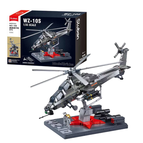 Set de construcție “Elicopter militar”, scara 1:35, 914 elem.