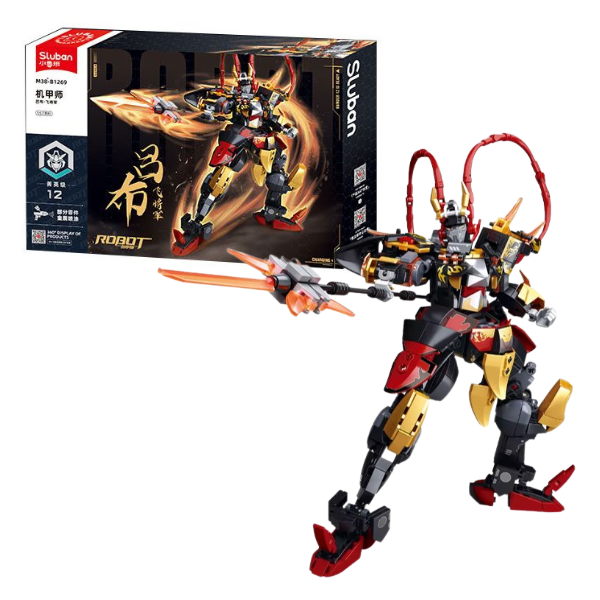 Set de construcție “Robot — Generalul Lu Bu”, 552 elem.