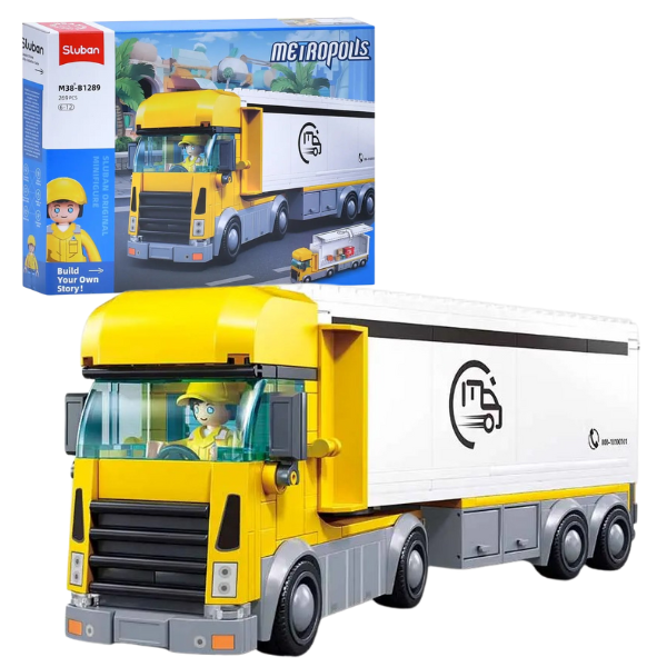 Set de construcție “Camion de livrare”, 269 elem.