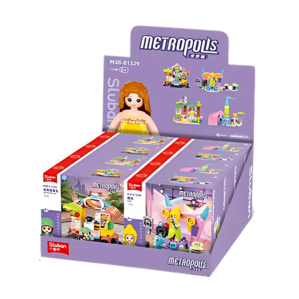 Set de construcție ”Mini seturi de joacă”, 4 modele, de la 51 pînă la 100 elem.