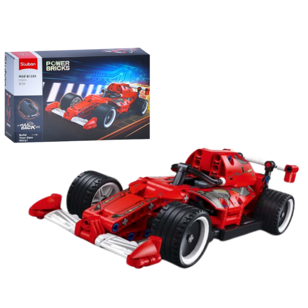 Set de construcție “Mașină Formula 1”, 210 elem.