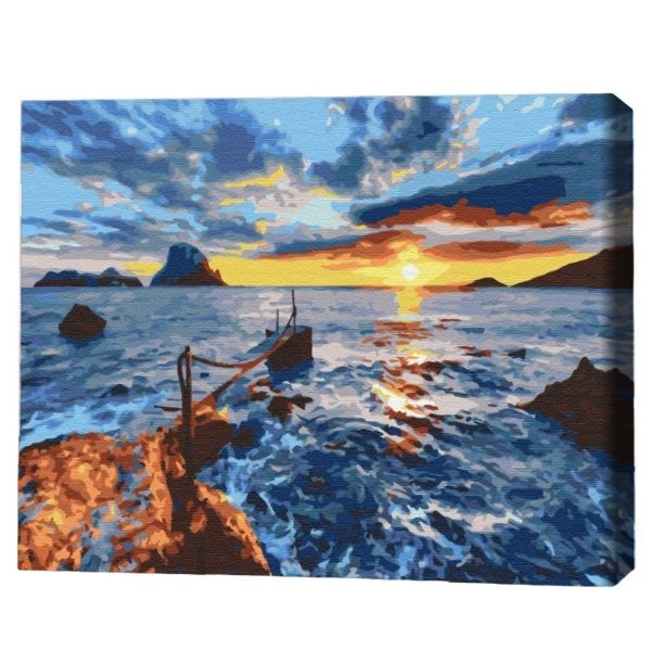 Pictură pe numere 40х50 cm (fără cutie) – În vest