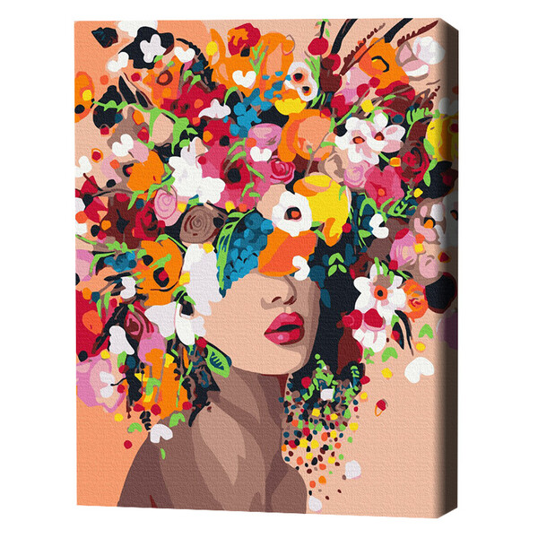Pictură pe numere 40*50 cm (fără cutie) – Nimfa florilor