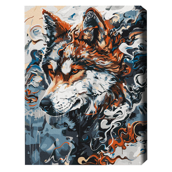 Pictură pe numere 40*50 cm (în cutie) – Spiritul pădurii