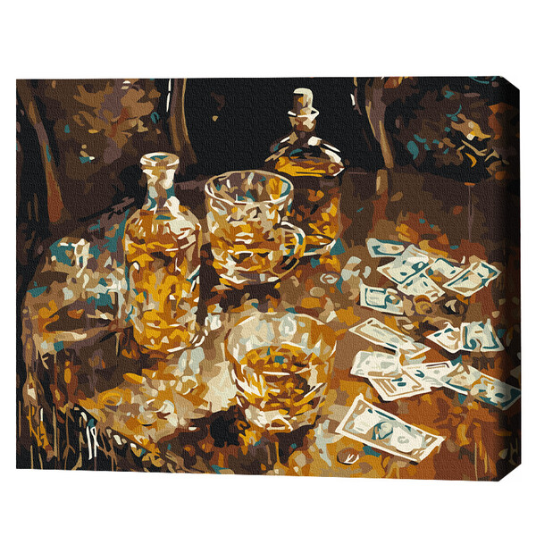 Pictură pe numere 40*50 cm (în cutie) – Vacanță de aur