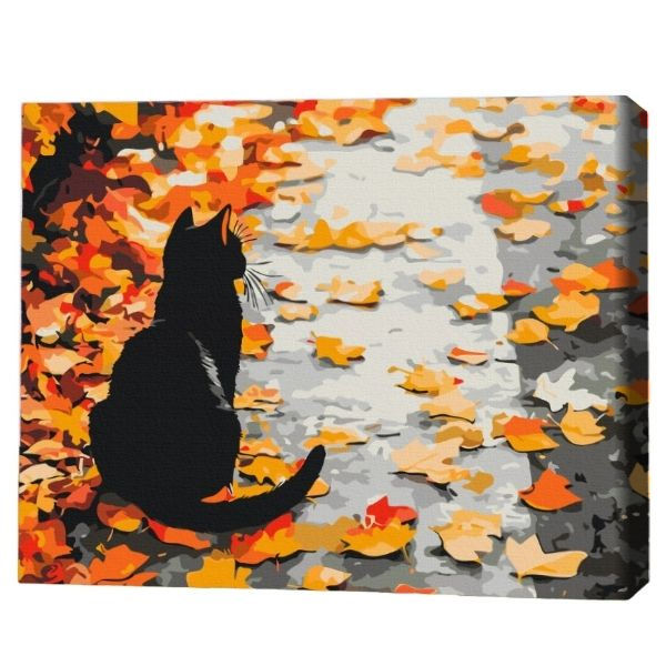 Pictură pe numere 40*50 cm (în cutie) – Toamnă.
