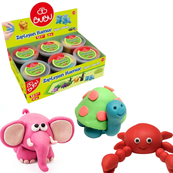 Plastilină care sare Super DOUGH