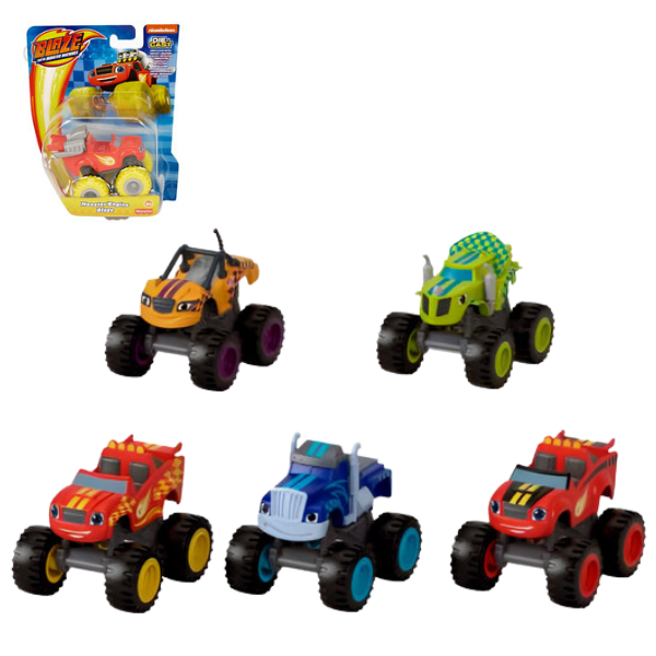 Camioane-monstru din desenele animate “Blaze and the Monster Machines”