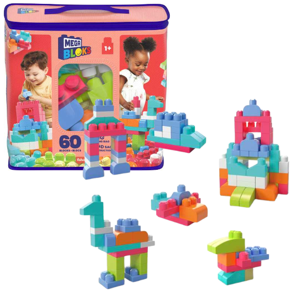 Set de constructie “Mega Bloks”, 60 piese
