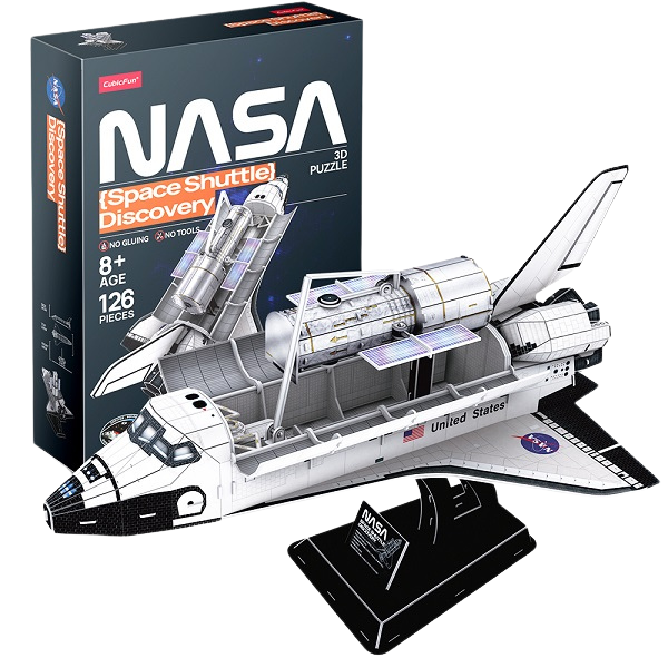 3D puzzle Navă spațială „Discovery”,126 elemente