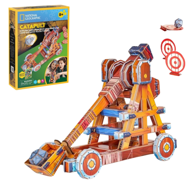 3D puzzle “Catapulta”, 93 elemente