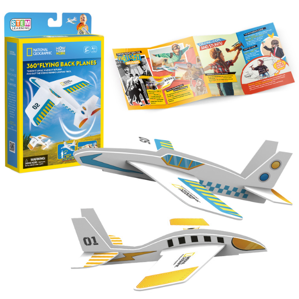 STEM Series 3D puzzle “Avioane care zboară la 360°” – explorăm zborul, 20 elem.