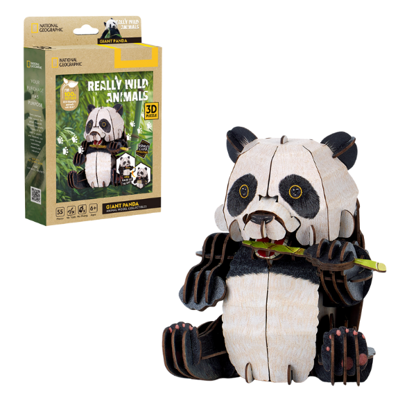3D puzzle “Panda mare”, 55 elemente