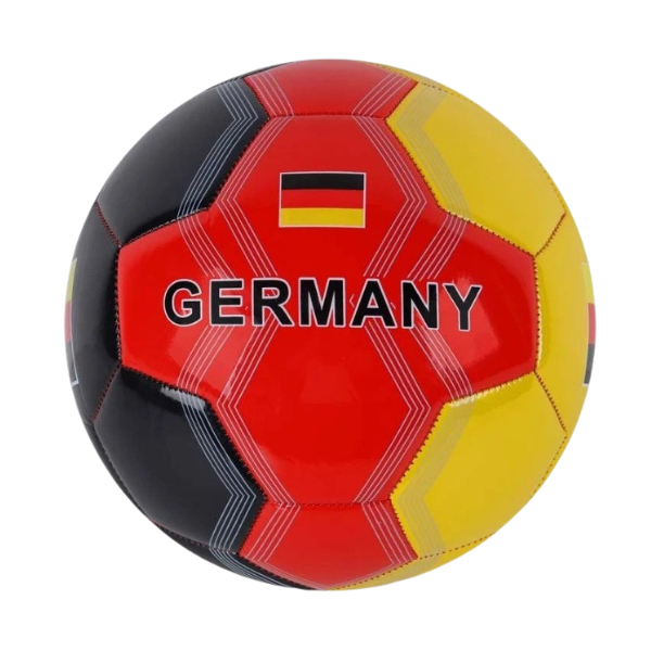 Minge de fotbal №5 cu steaguri de țări, 22 cm